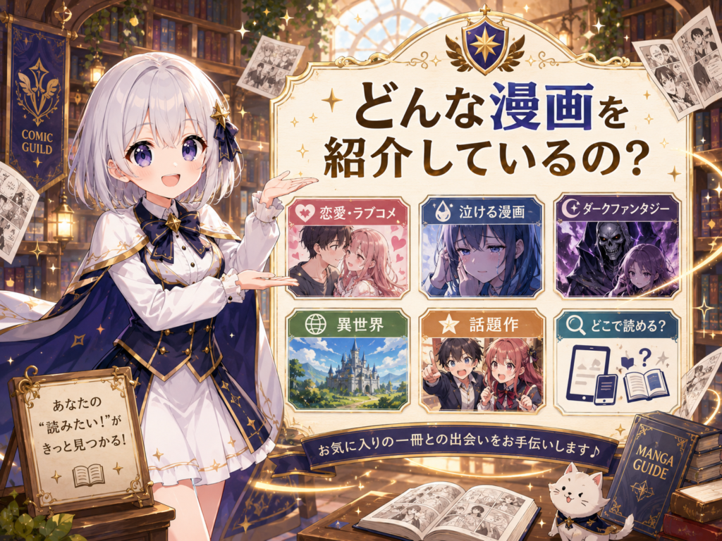 どんな漫画を紹介しているのかのH2画像。
