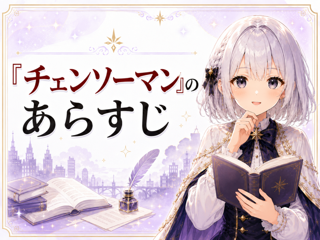 「チェンソーマン」のあらすじをネタバレ少なめで紹介するH2画像