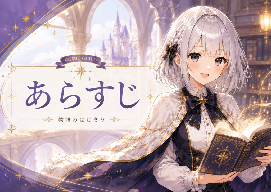 受付嬢ルナが『団長、その色気どうにかしてください！』のあらすじを紹介している画像