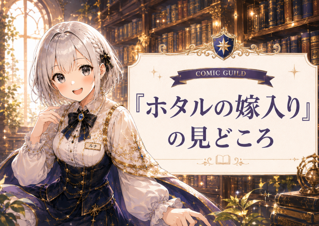 ルナが「ホタルの嫁入り」の見どころを明るい表情で紹介している画像