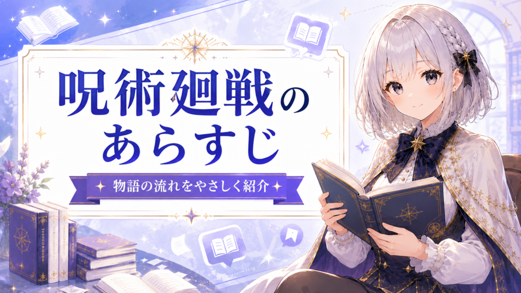 呪術廻戦のあらすじと物語の流れをやさしく紹介するH2画像
