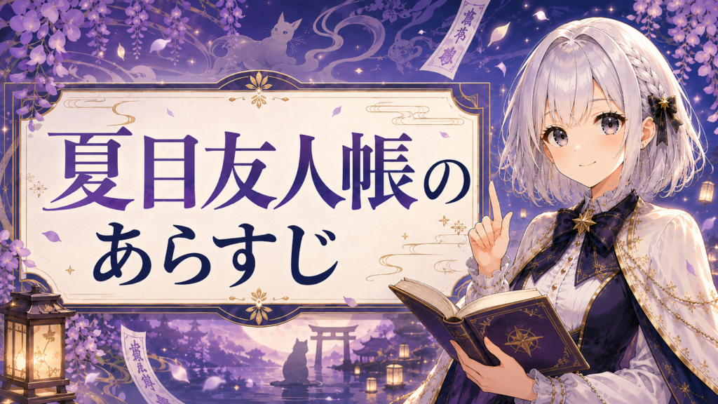 「夏目友人帳」のあらすじをネタバレ少なめでやさしく紹介する画像