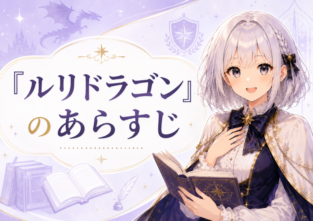 「ルリドラゴン」のあらすじを紹介するH2画像