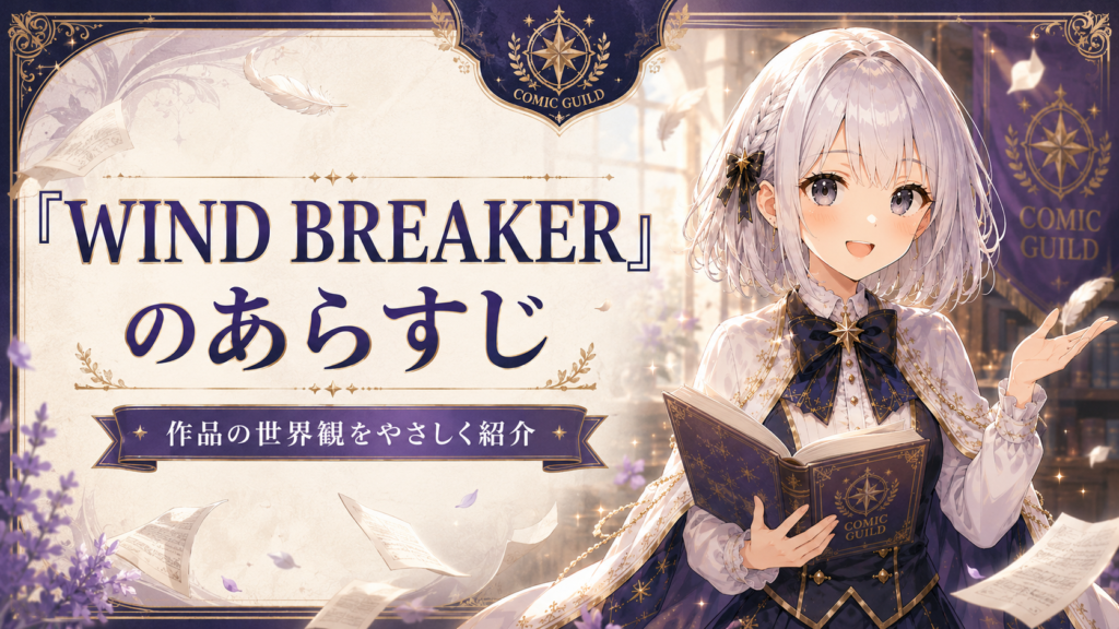 「WIND BREAKER」のあらすじをネタバレ少なめで紹介する画像